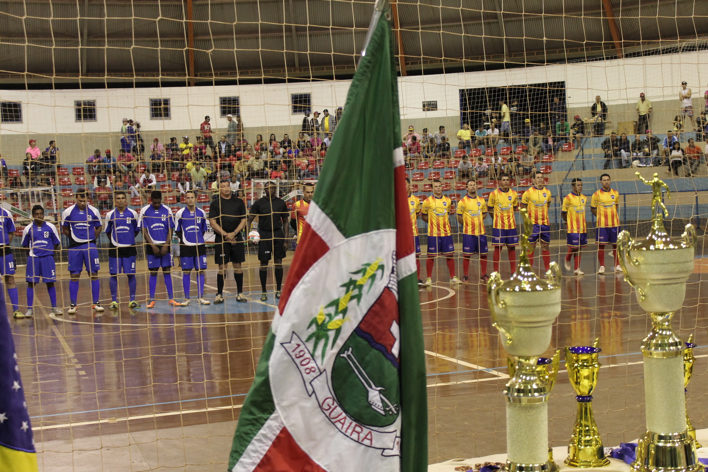 Tradicionalmente semi e finais da Taça Guaíra sempre ocorrem no Ginásio José Figueiredo